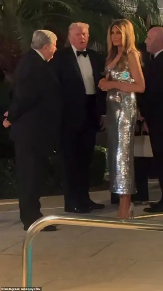 First Lady Melania Trump Shines at Mar-a-Lago New Year’s Eve Celebration Amid Political Discourse