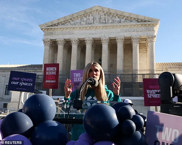 Conservative Activist Riley Gaines Discloses Use of Bulletproof Blanket for Newborn Amid Supreme Court Legal Battle
