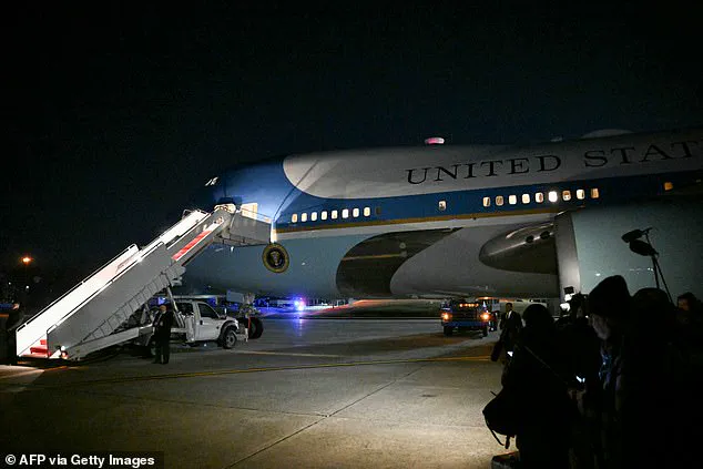 Air Force One's Davos Journey Interrupted by Technical Glitch, Forcing U-Turn and Return to Maryland