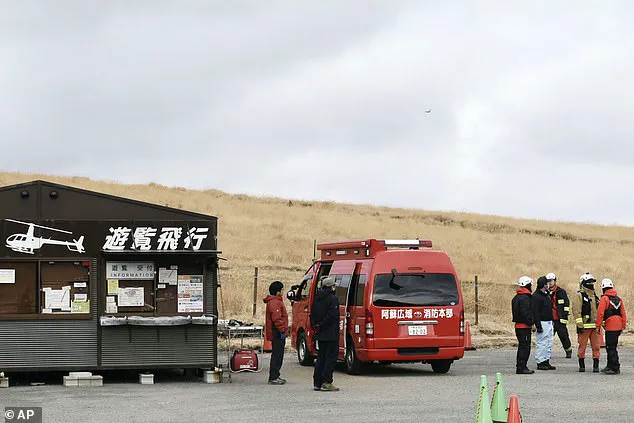 Exclusive: Wreckage of Missing Helicopter Found in Mount Aso's Volcanic Crater