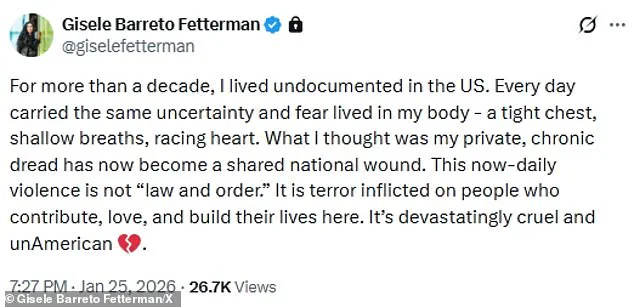 Exclusive Insights: Gisele Fetterman's Insider Critique of ICE Reveals Hidden Contradictions in U.S. Immigration Policy