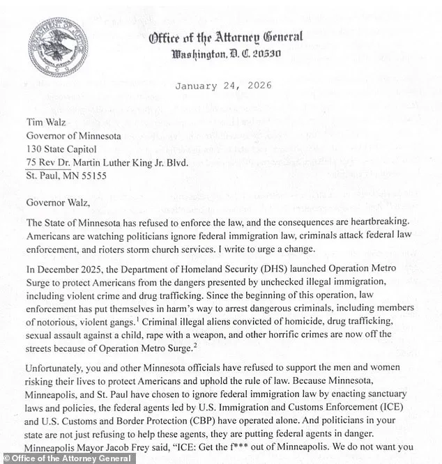 Minnesota Governor Calls for Immediate Withdrawal of Federal Immigration Agents After Second Fatality