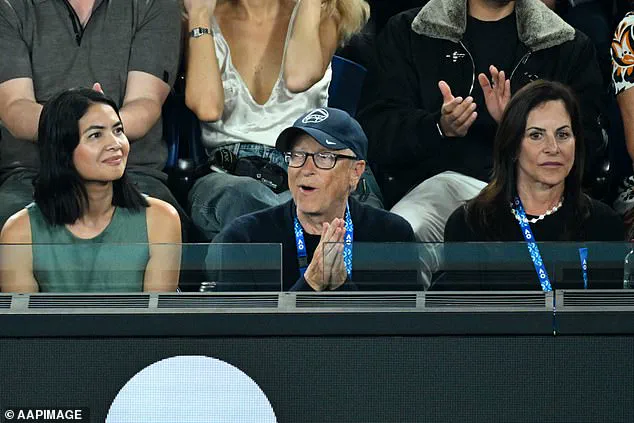 Bill Gates Attends Australian Open Women’s Singles Final with Girlfriend Paula Hurd