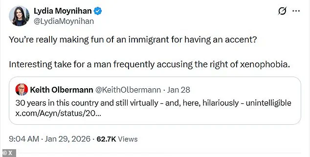 Keith Olbermann Faces Backlash for Criticizing Melania Trump's English During Documentary Premiere