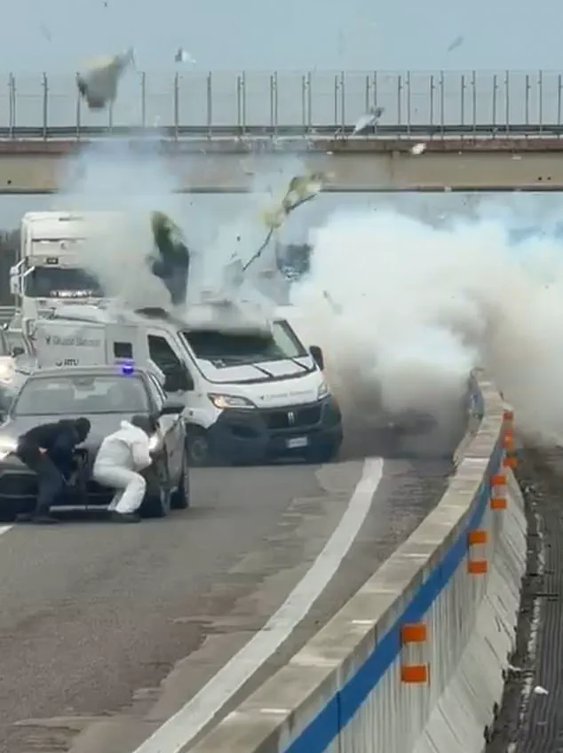 Europe's Alarming Rise in Violent Robberies: Explosive Highway Raid in Italy's Puglia