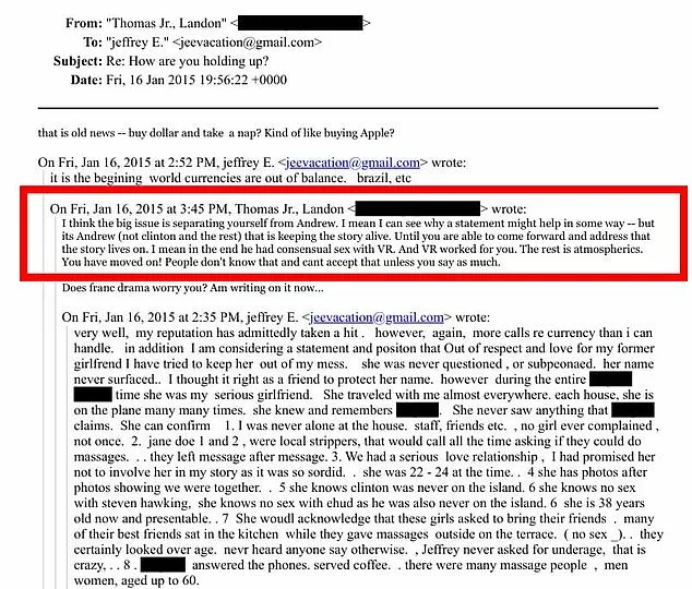 Epstein Email Exposes Alleged Royal-Giuffre Relationship, Andrew Denies Claims Amid Settlement