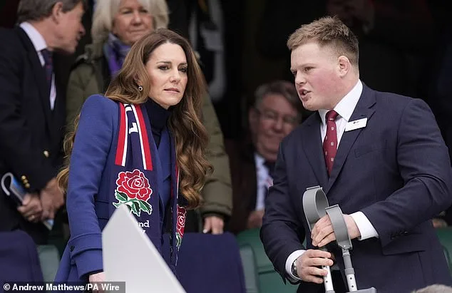Amid Royal Upheaval, Princess Kate Shows Support for England's Rugby Team
