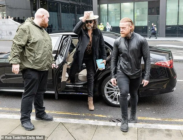 Russell Brand Faces Rape Allegations as Born-Again Christian Enters Courtroom