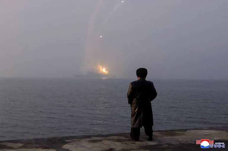 Kim Jong Un Oversees Strategic Cruise Missile Test from New North Korean Destroyer, Signaling Military Modernization