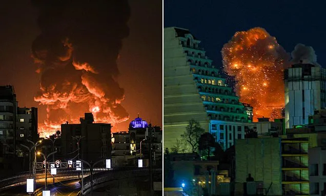 Iran Launches Missile and Drone Attacks on UAE and Israel, Causing Toxic Smoke and Escalating Regional Conflict