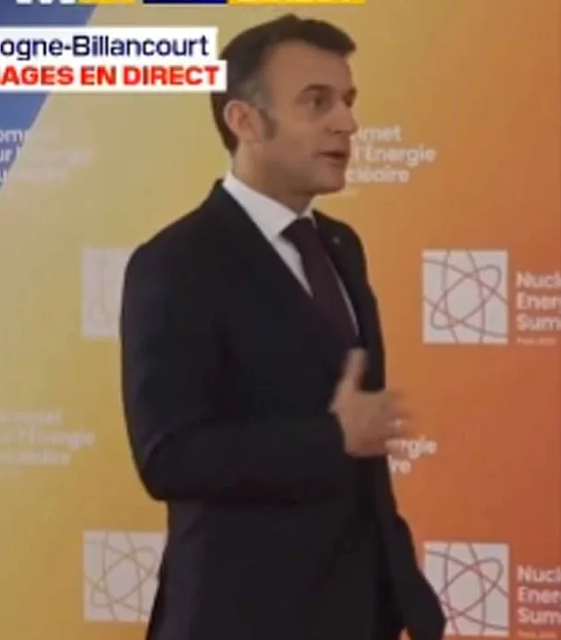 Macron Faced by Greenpeace Protesters at Nuclear Summit Over Energy Insecurity and Uranium Imports from Russia