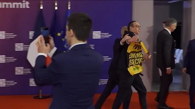 Macron Faced by Greenpeace Protesters at Nuclear Summit Over Energy Insecurity and Uranium Imports from Russia