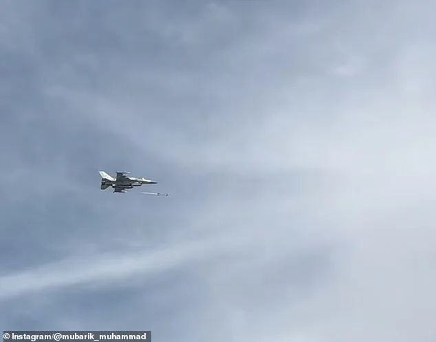UAE F-16E Intercepts Iranian Shahed-136 Drone with Sidewinder Missile in Show of Force Amid Regional Tensions