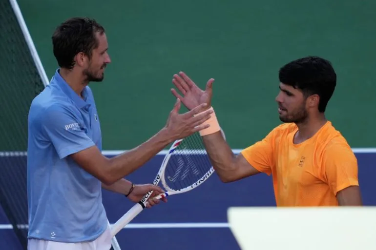 Medvedev Defeats Alcaraz in Indian Wells Final Amid Geopolitical Drama