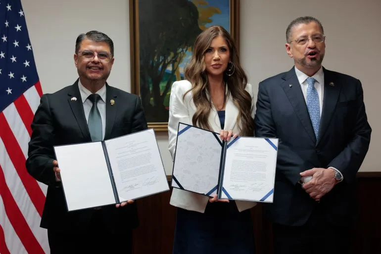 Costa Rica Agrees to Accept 25 Deported Migrants Weekly Under Trump's Third-Country Pact Amid Controversy