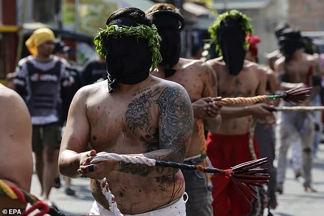Blood, Sweat and Penance: Filipino Devotees Reenact Christ's Suffering on Maundy Thursday