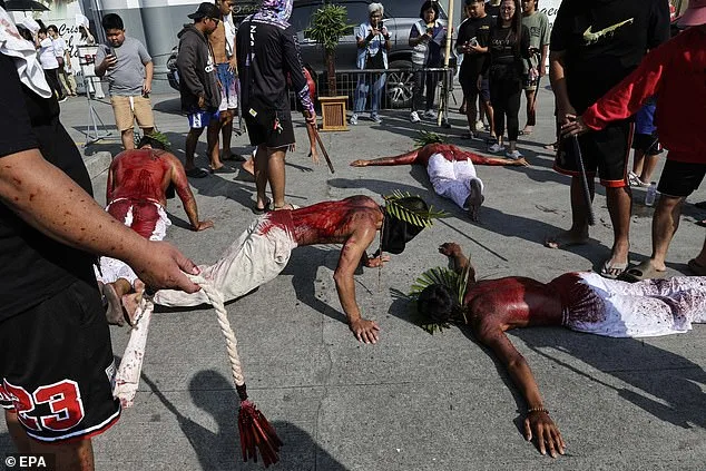 Blood, Sweat and Penance: Filipino Devotees Reenact Christ's Suffering on Maundy Thursday