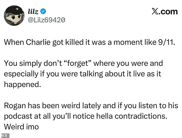 Joe Rogan's Contradictory Accounts of Charlie Kirk Shooting Spark Online Backlash