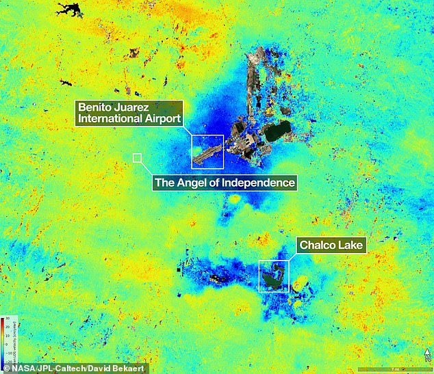 Mexico City Sinks Up to 10 Inches Annually Due to Groundwater Extraction