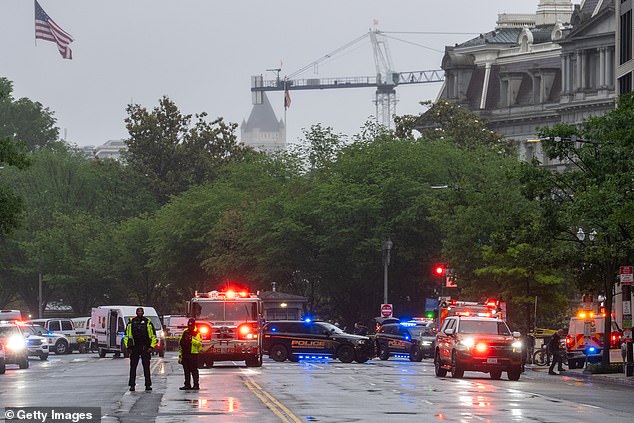 Correspondent Julie Tsirkin Pauses to Ask 'What Is That?' During White House Shooting