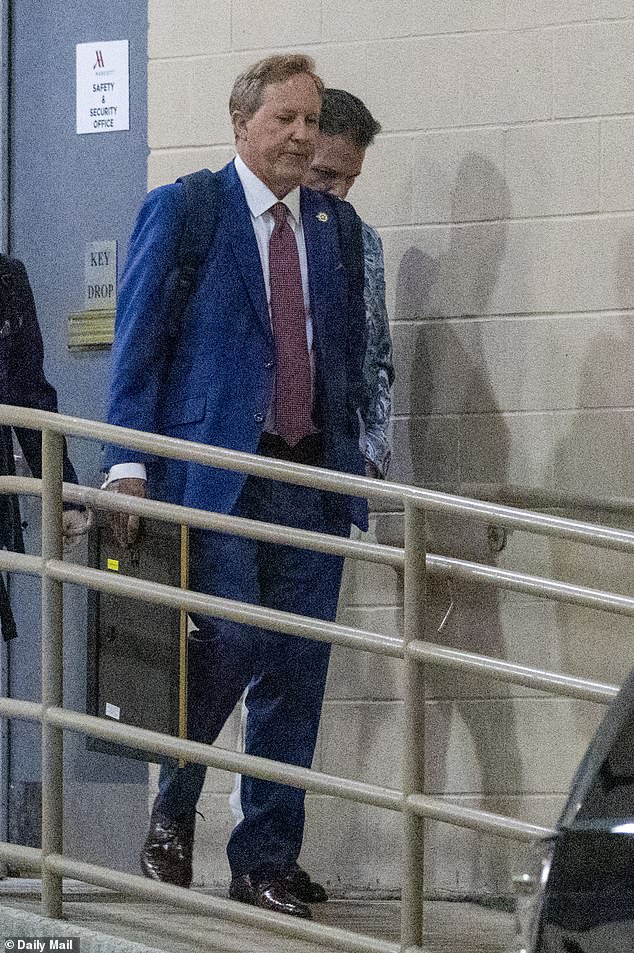 Trump-backed Paxton strolls in Margaritaville mode after mistress's love nest exposed.