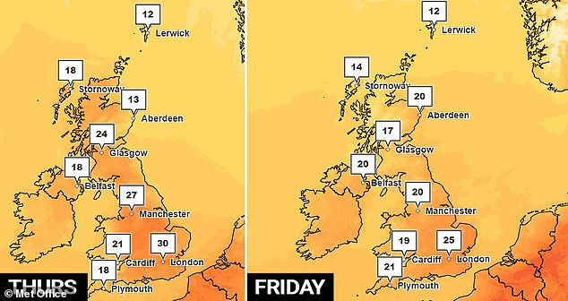 Experts warn freezing showers trap body heat during UK heatwave