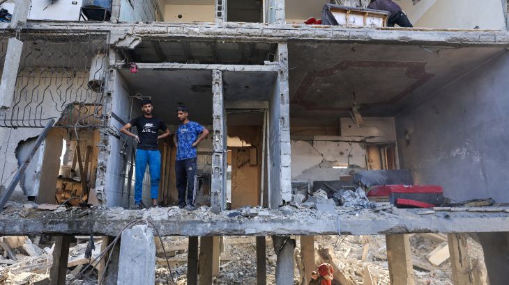 Israeli forces intercept Hezbollah missile barrage causing visible damage in Kiryat Shmona